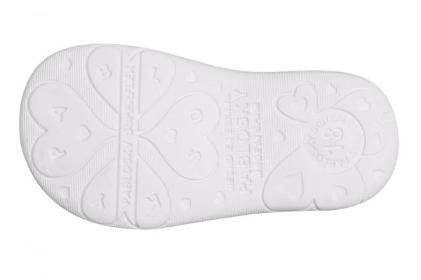 Sandalias De Bebé Niña Pablosky Blancas De Piel 007200 | Pablosky 2 Sandalias De Bebé Niña Pablosky Blancas De Piel 007200 | Pablosky - Imagen 2