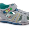 Sandalias De Bebé Niño Pablosky Grises De Piel 009851 | Pablosky