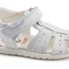 Sandalias De Bebé Unisex Pablosky Blancas De Piel 009900 | Pablosky