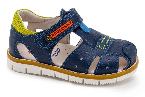 Sandalias De Bebé Niño Pablosky Azules De Piel 016825 | Pablosky 1 Sandalias De Bebé Niño Pablosky Azules De Piel 016825 | Pablosky