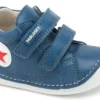Preandantes De Bebé Unisex StepEasy 017540 De Piel Color Azul | Pablosky