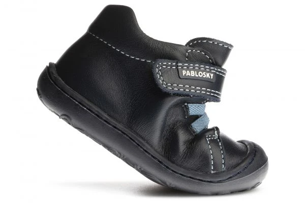 Preandantes De Bebé Unisex Pablosky Azules De Piel Con Cierre Adherente 017925 | Pablosky 3 Preandantes De Bebé Unisex Pablosky Azules De Piel Con Cierre Adherente 017925 | Pablosky - Imagen 3