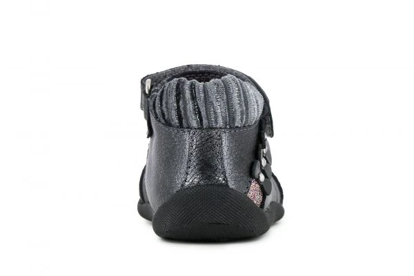 Merceditas De Bebé Niña StepEasy 019050 De Piel Color Plata | Pablosky 4 Merceditas De Bebé Niña StepEasy 019050 De Piel Color Plata | Pablosky - Imagen 4