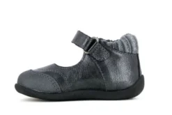 Merceditas De Bebé Niña StepEasy 019050 De Piel Color Plata | Pablosky -Zapato Tienda de ventas 019050 hd 0002