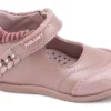 Merceditas De Bebé Niña StepEasy 019070 De Piel Color Rosa | Pablosky