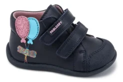 Botas De Bebé Niña StepEasy 019120 De Piel Color Azul Marino | Pablosky