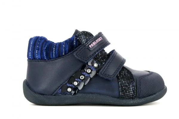 Botas De Bebé Niña StepEasy 019220 De Piel Color Azul Marino | Pablosky 3 Botas De Bebé Niña StepEasy 019220 De Piel Color Azul Marino | Pablosky - Imagen 3