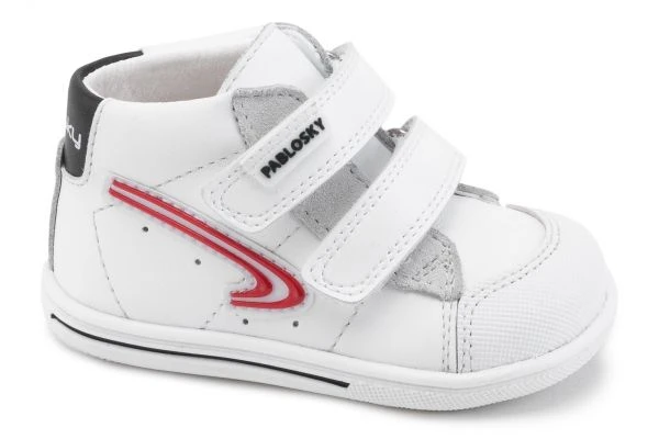 Zapatillas Deportivas De Bebé Unisex StepEasy 019302 De Piel Color Blanco | Pablosky 1 Zapatillas Deportivas De Bebé Unisex StepEasy 019302 De Piel Color Blanco | Pablosky