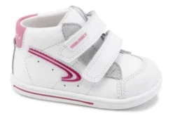 Zapatillas Deportivas De Bebé Niña StepEasy 019307 De Piel Color Blanco | Pablosky