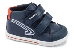 Zapatillas Deportivas De Bebé Unisex StepEasy 019320 De Piel Color Azul Marino | Pablosky