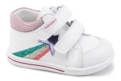 Zapatillas Deportivas De Bebé Niña StepEasy 019500 De Piel Color Blanco | Pablosky