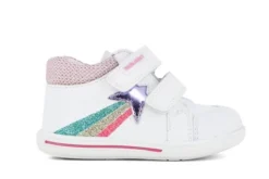 Zapatillas Deportivas De Bebé Niña StepEasy 019500 De Piel Color Blanco | Pablosky -Zapato Tienda de ventas 019500 hd 0000