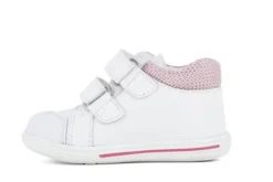 Zapatillas Deportivas De Bebé Niña StepEasy 019500 De Piel Color Blanco | Pablosky -Zapato Tienda de ventas 019500 hd 0002