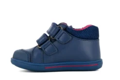 Zapatillas Deportivas De Bebé Niña StepEasy 019520 De Piel Color Azul Marino | Pablosky -Zapato Tienda de ventas 019520 hd 0002
