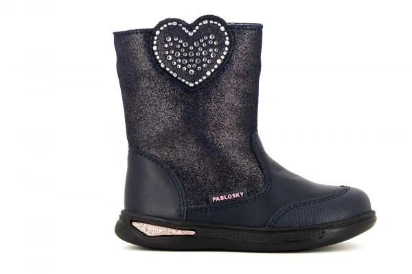 Botas De Bebé Niña StepEasy 020720 De Piel Color Azul Marino | Pablosky 3 Botas De Bebé Niña StepEasy 020720 De Piel Color Azul Marino | Pablosky - Imagen 3
