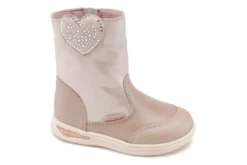 Botas De Bebé Niña StepEasy 020730 De Piel Color Beige | Pablosky