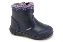 Botas De Bebé Niña StepEasy 021420 De Piel Color Azul Marino | Pablosky