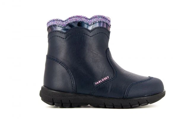Botas De Bebé Niña StepEasy 021420 De Piel Color Azul Marino | Pablosky 3 Botas De Bebé Niña StepEasy 021420 De Piel Color Azul Marino | Pablosky - Imagen 3