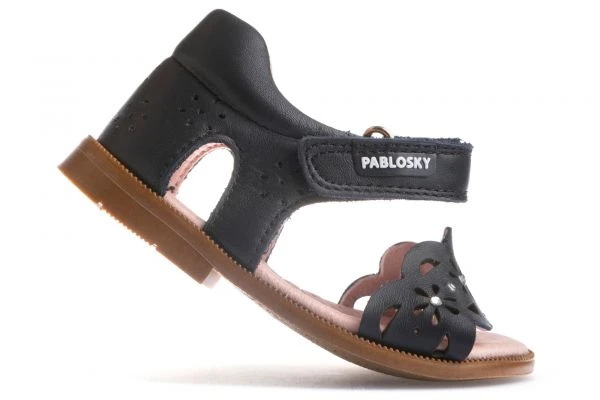 Sandalias Bebé Niña Pablosky 024322 Color Azul Marino | Pablosky 2 Sandalias Bebé Niña Pablosky 024322 Color Azul Marino | Pablosky - Imagen 2