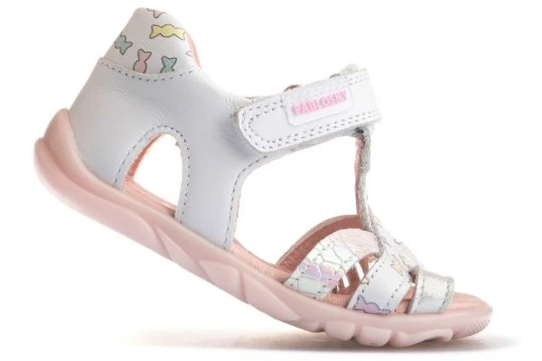 Sandalias Bebé Niña Pablosky 025300 Color Blanco | Pablosky 2 Sandalias Bebé Niña Pablosky 025300 Color Blanco | Pablosky - Imagen 2