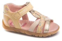 Sandalias Bebé Niña Pablosky 025390 Color Amarillo | Pablosky