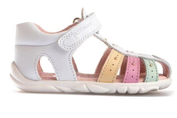 Sandalias Bebé Niña Pablosky 025507 Color Blanco | Pablosky 5 Sandalias Bebé Niña Pablosky 025507 Color Blanco | Pablosky - Imagen 5