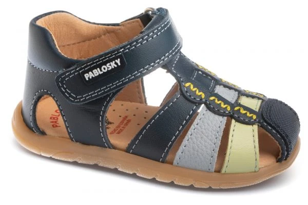 Sandalias Bebé Unisex Pablosky 026021 Color Azul Marino | Pablosky 1 Sandalias Bebé Unisex Pablosky 026021 Color Azul Marino | Pablosky