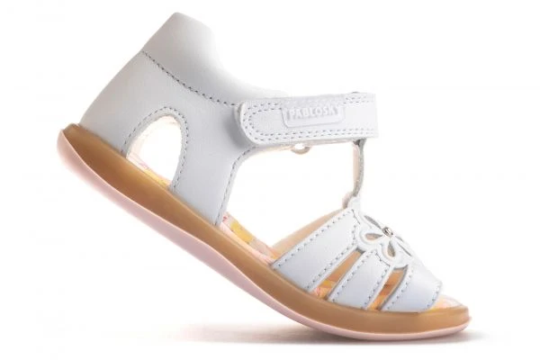 Sandalias Bebé Niña Pablosky 028800 Color Blanco | Pablosky 2 Sandalias Bebé Niña Pablosky 028800 Color Blanco | Pablosky - Imagen 2