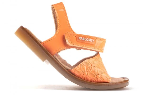 Sandalias Bebé Niña Pablosky 029869 Color Naranja | Pablosky 2 Sandalias Bebé Niña Pablosky 029869 Color Naranja | Pablosky - Imagen 2