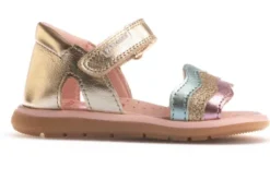 Sandalias Bebé Niña Pablosky 031180 Color Oro | Pablosky -Zapato Tienda de ventas 031180 1