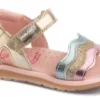 Sandalias Bebé Niña Pablosky 031180 Color Oro | Pablosky