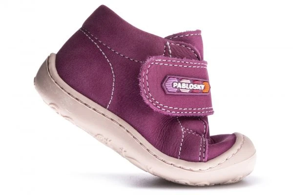 Preandantes De Bebé Niña Pablosky Morados De Piel Con Cierre Adherente 032175 | Pablosky 3 Preandantes De Bebé Niña Pablosky Morados De Piel Con Cierre Adherente 032175 | Pablosky - Imagen 3