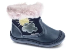 Preandantes De Bebé Niña Pablosky Azules De Piel Con Cierre Adherente 032625 | Pablosky