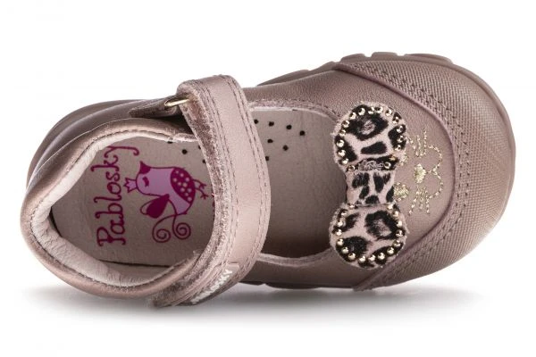 Preandantes De Bebé Niña Pablosky Rosas De Piel Con Cierre Adherente 033070 | Pablosky 6 Preandantes De Bebé Niña Pablosky Rosas De Piel Con Cierre Adherente 033070 | Pablosky - Imagen 6