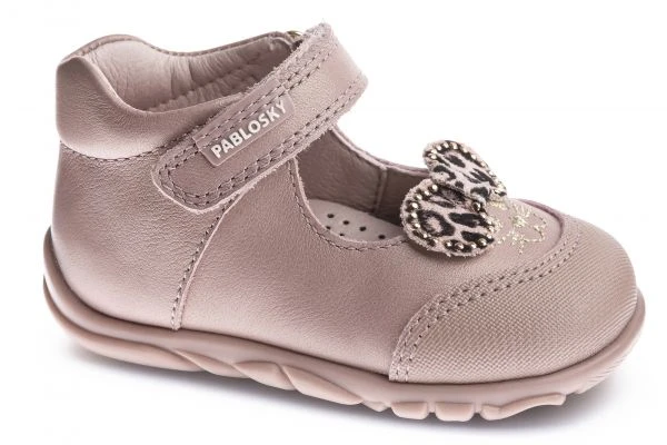 Preandantes De Bebé Niña Pablosky Rosas De Piel Con Cierre Adherente 033070 | Pablosky 1 Preandantes De Bebé Niña Pablosky Rosas De Piel Con Cierre Adherente 033070 | Pablosky