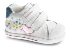 Deportivos De Bebé Niña Pablosky Blancos De Leader-tech Con Cierre Adherente 033405 | Pablosky