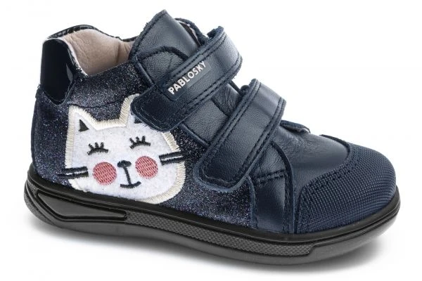 Botitas De Bebé Niña Pablosky Azules De Piel Con Cierre Adherente 033720 | Pablosky 1 Botitas De Bebé Niña Pablosky Azules De Piel Con Cierre Adherente 033720 | Pablosky