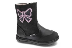 Botitas De Bebé Niña Pablosky Negras De Piel Con Cremallera 034010 | Pablosky