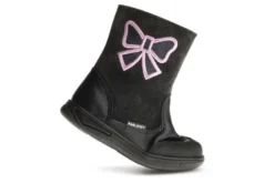 Botitas De Bebé Niña Pablosky Negras De Piel Con Cremallera 034010 | Pablosky -Zapato Tienda de ventas 034010 4