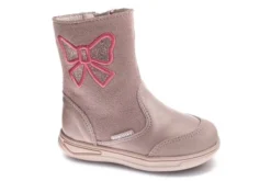 Botitas De Bebé Niña Pablosky Rosas De Piel Con Cremallera 034070 | Pablosky