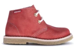 Botitas De Bebé Niña Pablosky Rojas De Piel Con Cremallera 034362 | Pablosky -Zapato Tienda de ventas 034362 1