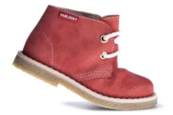 Botitas De Bebé Niña Pablosky Rojas De Piel Con Cremallera 034362 | Pablosky -Zapato Tienda de ventas 034362 4