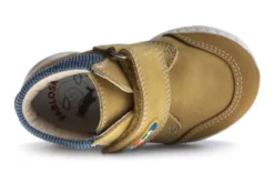 Botitas De Bebé Niño Pablosky Amarillas De Piel Con Cierre Adherente 034680 | Pablosky -Zapato Tienda de ventas 034680 2