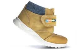 Botitas De Bebé Niño Pablosky Amarillas De Piel Con Cierre Adherente 034680 | Pablosky -Zapato Tienda de ventas 034680 4