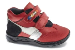 Botitas De Bebé Niño Pablosky Rojas De Piel Con Cierre Adherente 034860 | Pablosky