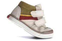 Botitas De Bebé Niño Pablosky Beige De Piel Con Cierre Adherente 035233 | Pablosky -Zapato Tienda de ventas 035233 4