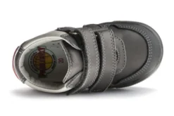 Botitas De Bebé Niño Pablosky Grises De Piel Con Cierre Adherente 035350 | Pablosky -Zapato Tienda de ventas 035350 2