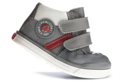 Botitas De Bebé Niño Pablosky Grises De Piel Con Cierre Adherente 035350 | Pablosky -Zapato Tienda de ventas 035350 4