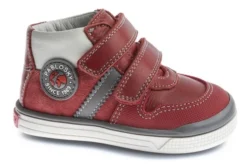 Botitas De Bebé Niño Pablosky Rojas De Piel Con Cierre Adherente 035360 | Pablosky