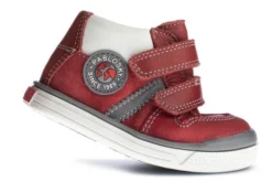Botitas De Bebé Niño Pablosky Rojas De Piel Con Cierre Adherente 035360 | Pablosky -Zapato Tienda de ventas 035360 4